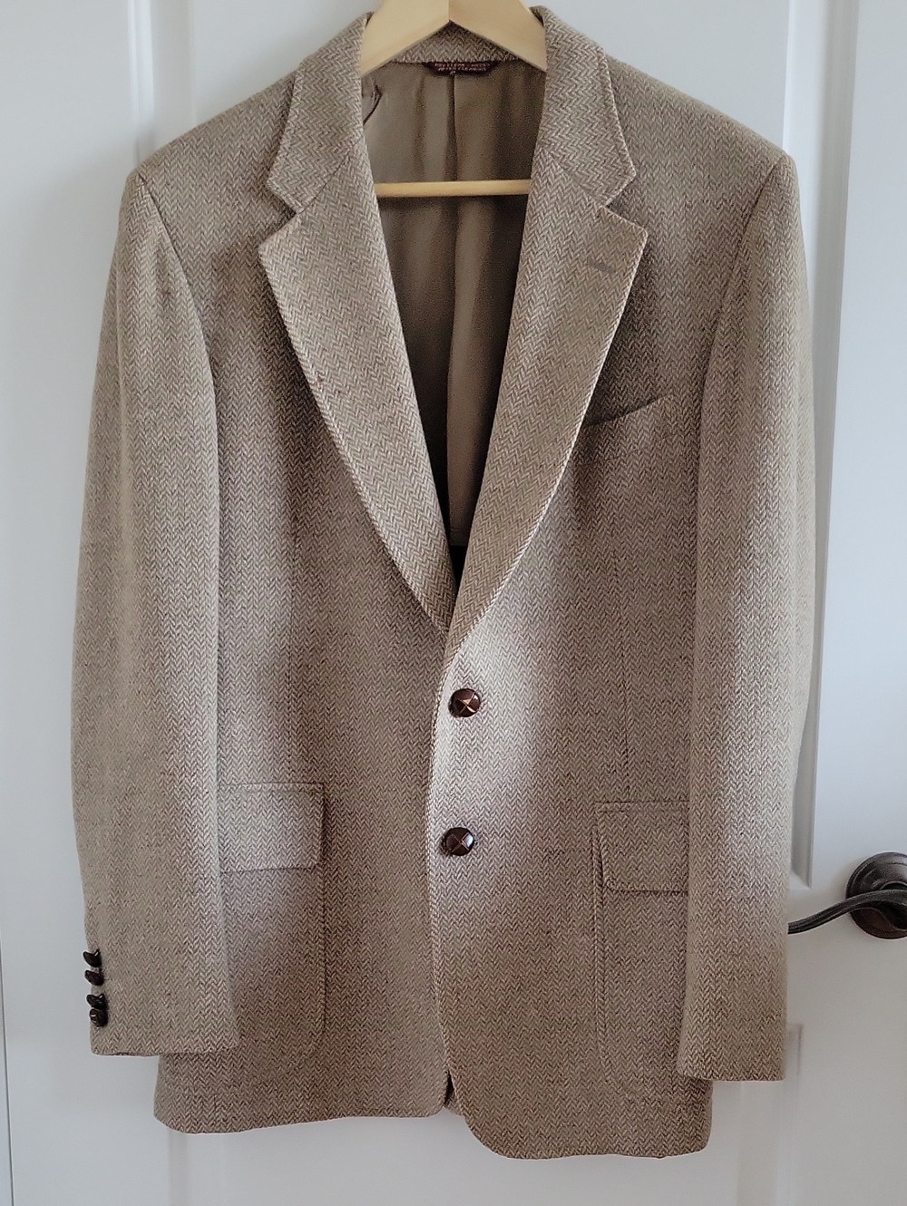 Men's Cricketeer Vintage Tweed Herringbone Blazer